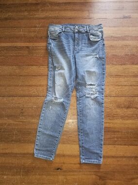 KanCan Light Blue Ripped Skinny Jeans